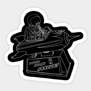 Space Journey Sticker